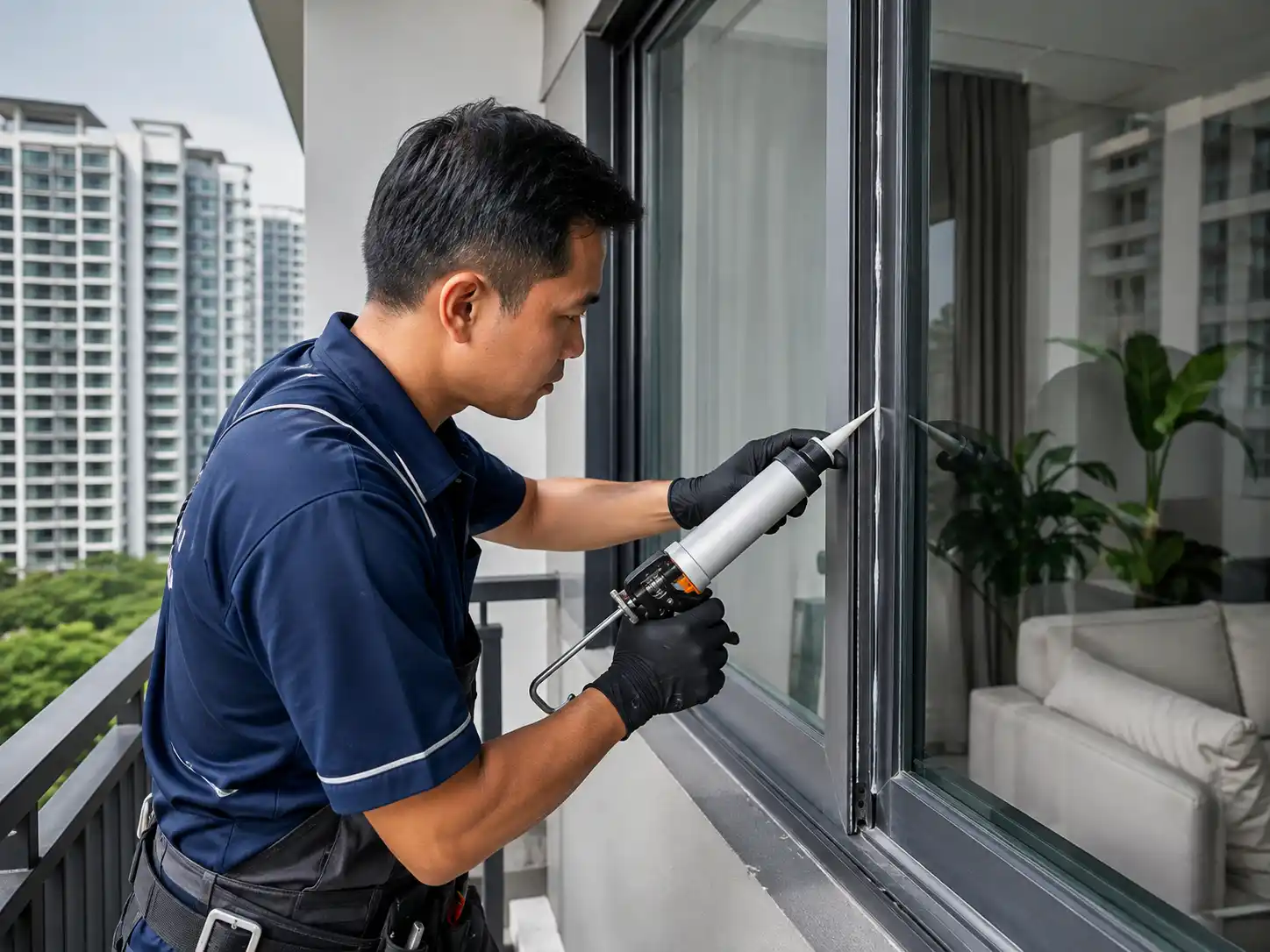 HDB Window Waterproofing