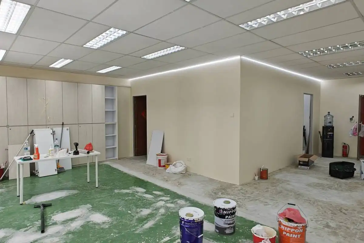 Professional Modern Corporate Office Painting Service Singapore