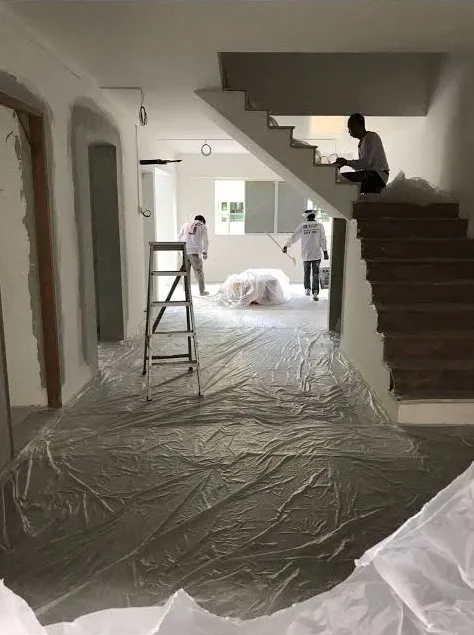 High Ceiling and Loft Scaffolding Painting