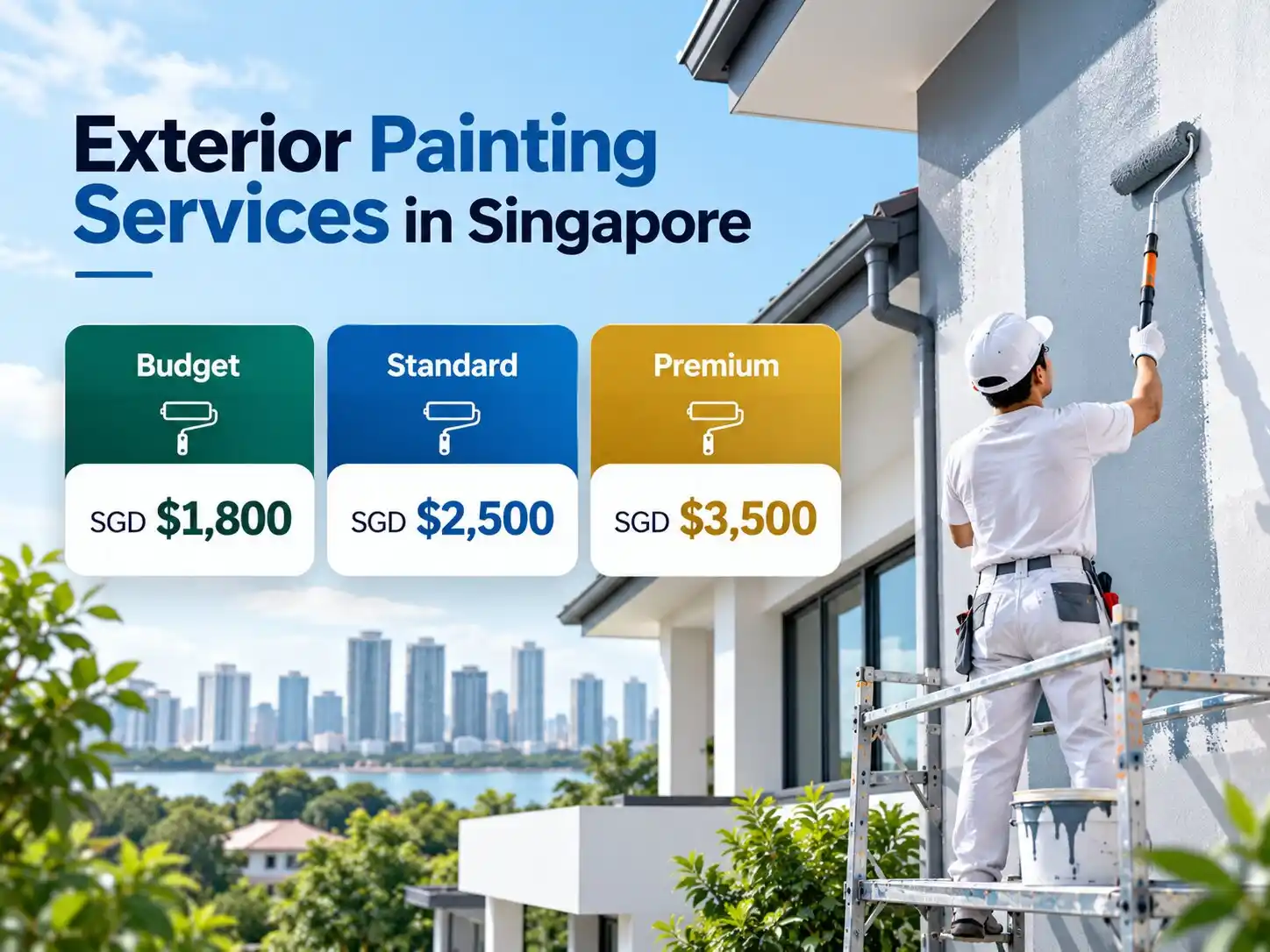 Durable Professional Exterior Painting Services in Singapore