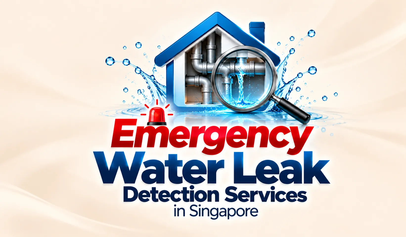 Fast Response 24/7 Emergency Water Leak Detection Service in Singapore