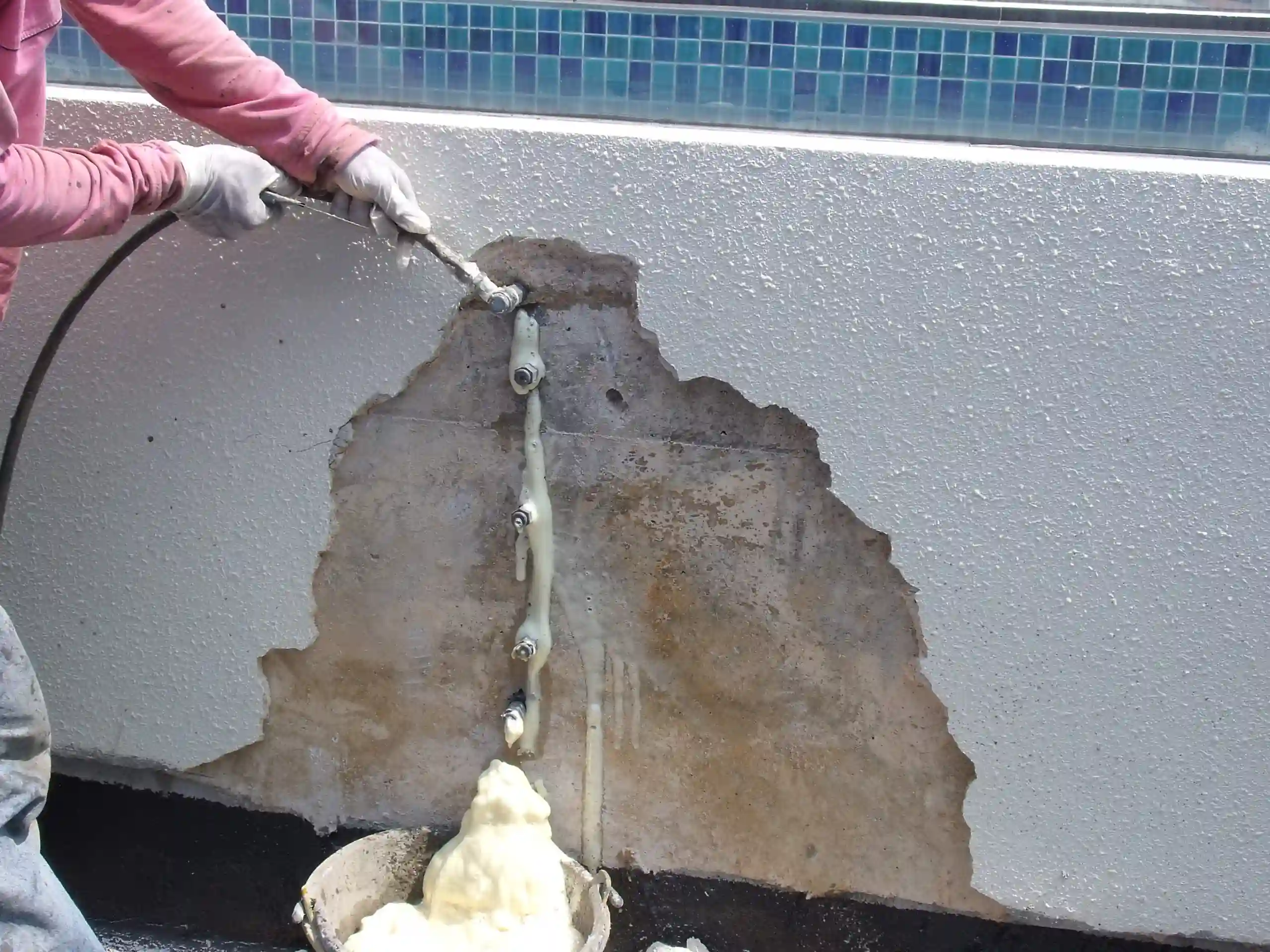 Retaining Wall Injection Grouting Singapore
